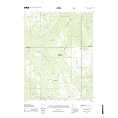 2019 Map of Red Elephant Point, 2019 Print