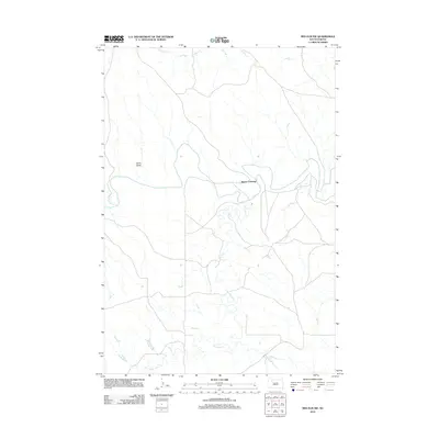 2012 Map of Red Elm NW, 2012 Print