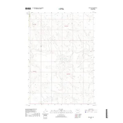 2017 Map of Red Elm NW, 2017 Print