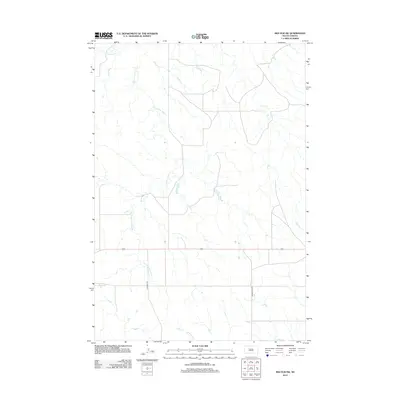 2012 Map of Red Elm SW, 2012 Print