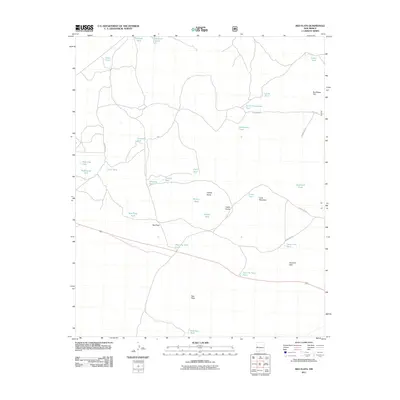 2011 Map of Red Flats, 2011 Print