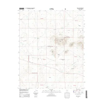 2013 Map of Red Flats, 2013 Print