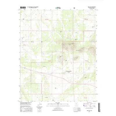 2017 Map of Red Flats, 2017 Print