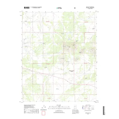 2020 Map of Red Flats, 2020 Print