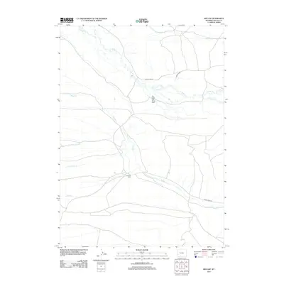 2012 Map of Red Gap, 2012 Print