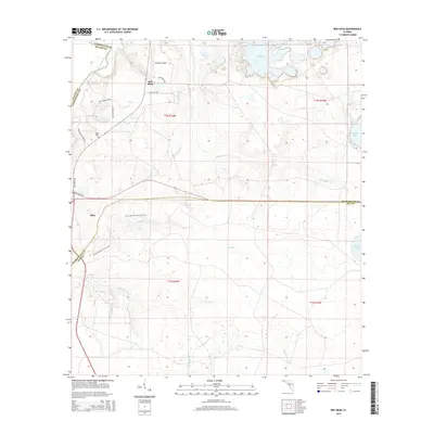 2015 Map of Red Head, 2015 Print