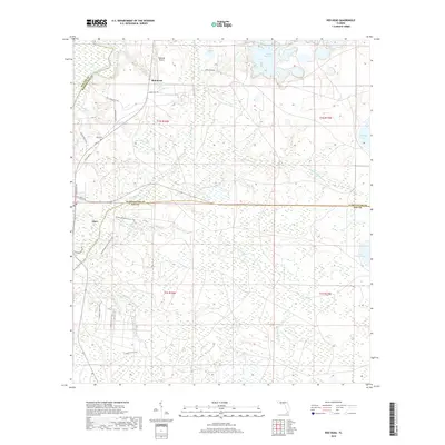 2018 Map of Red Head, 2018 Print
