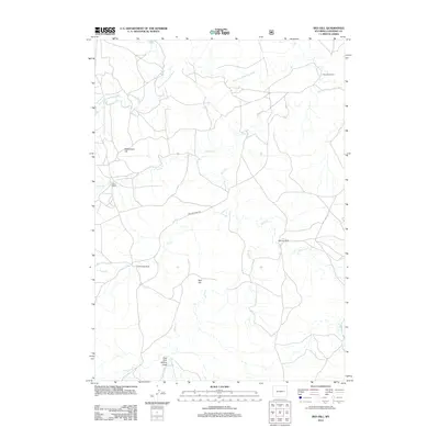 2012 Map of Red Hill, 2012 Print