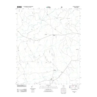 2011 Map of Red Hill, 2011 Print