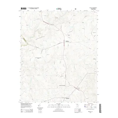 2014 Map of Red Hill, 2014 Print