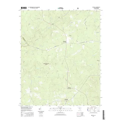 2017 Map of Red Hill, 2017 Print