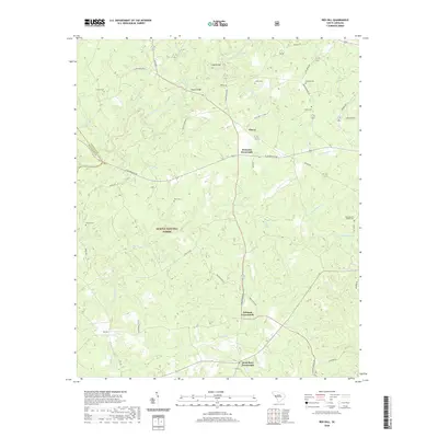 2020 Map of Red Hill, 2020 Print