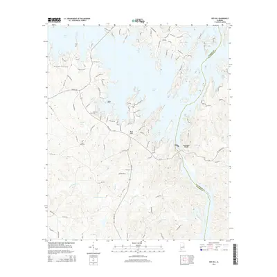 2014 Map of Red Hill, 2014 Print