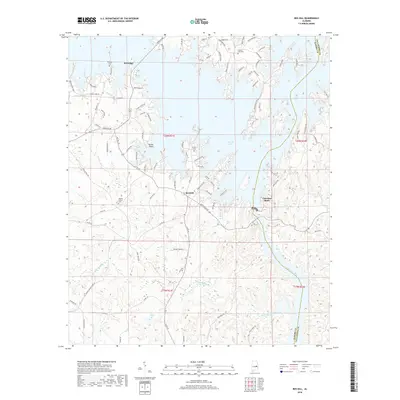2018 Map of Red Hill, 2018 Print