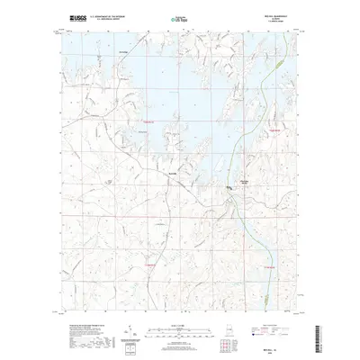 2020 Map of Red Hill, 2020 Print