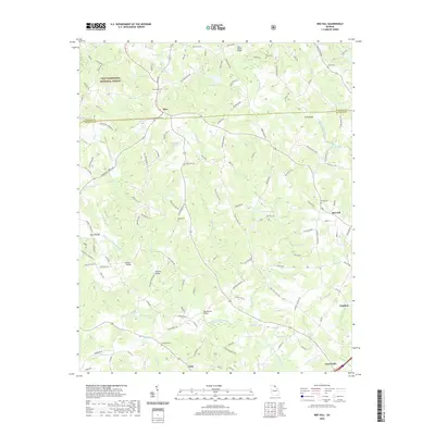 2020 Map of Red Hill, 2020 Print