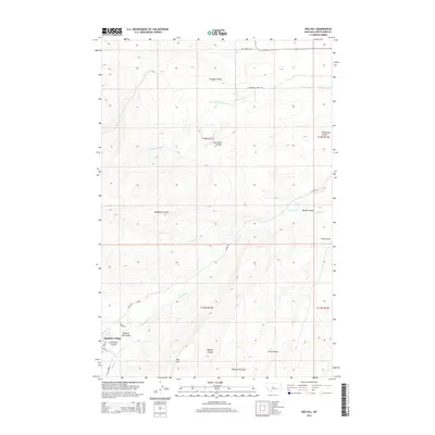 2014 Map of Red Hill, 2014 Print