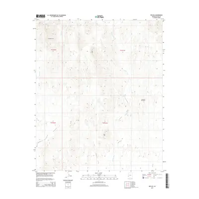 2014 Map of Red Hill, 2014 Print