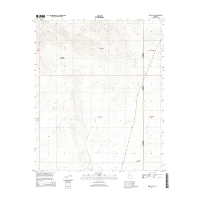 2014 Map of Red Hill NE, 2014 Print