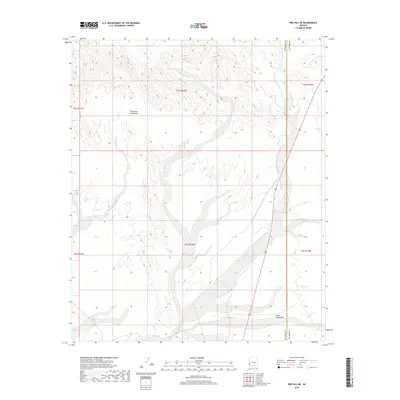 2018 Map of Red Hill NE, 2018 Print