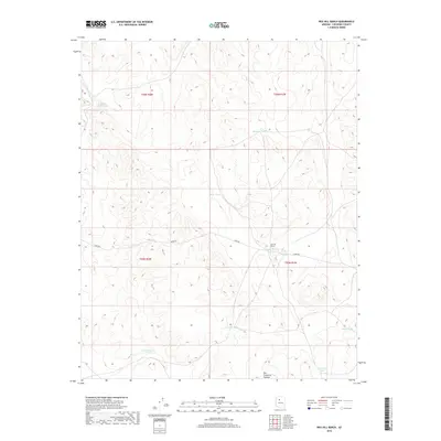 2018 Map of Red Hill Ranch, 2018 Print