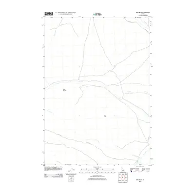 2010 Map of Red Hills, 2010 Print