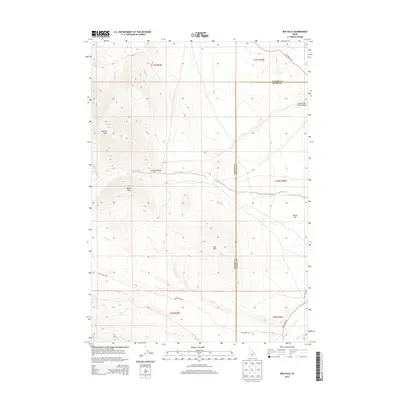2013 Map of Red Hills, 2013 Print