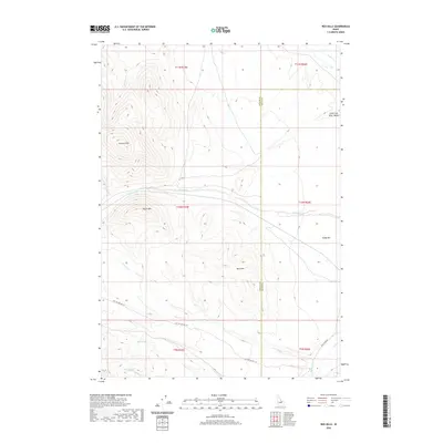 2020 Map of Red Hills, 2020 Print