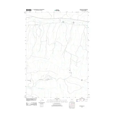 2012 Map of Red Hole, 2012 Print
