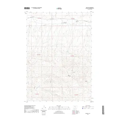 2017 Map of Red Hole, 2017 Print