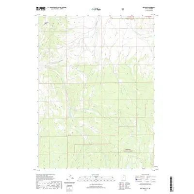 2020 Map of Red Hole, 2020 Print