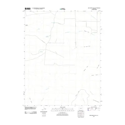 2010 Map of Red Horse Gulch, 2010 Print