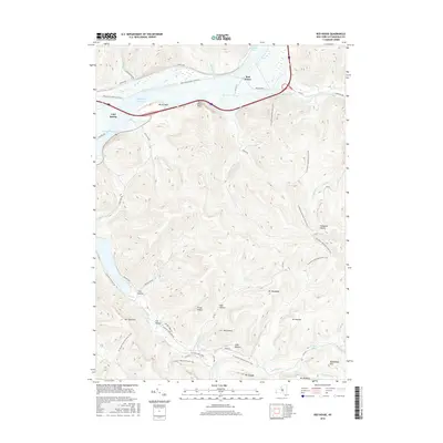 2016 Map of Red House, 2016 Print