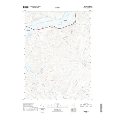2019 Map of Red House, 2019 Print