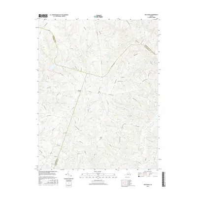 2016 Map of Red House, 2016 Print