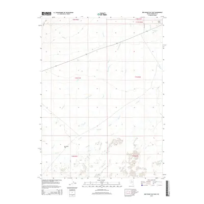 2015 Map of Red House Flat East, 2015 Print