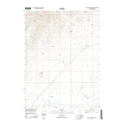 2015 Map of Red House Flat West, 2015 Print