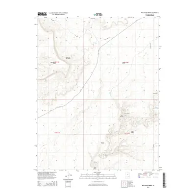 2014 Map of Red House Spring, 2014 Print