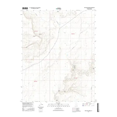 2017 Map of Red House Spring, 2017 Print
