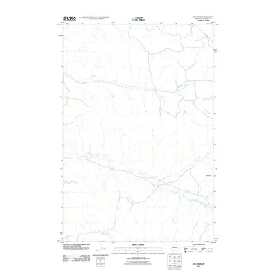 2011 Map of Red Knob, 2011 Print