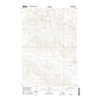 2017 Map of Red Knob, 2017 Print