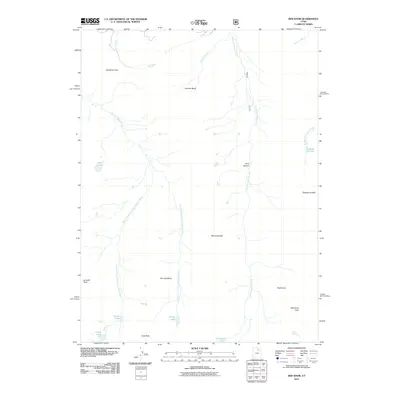 2011 Map of Red Knob, 2011 Print