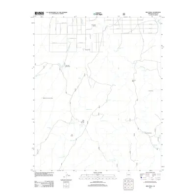 2011 Map of Red Knoll, 2011 Print