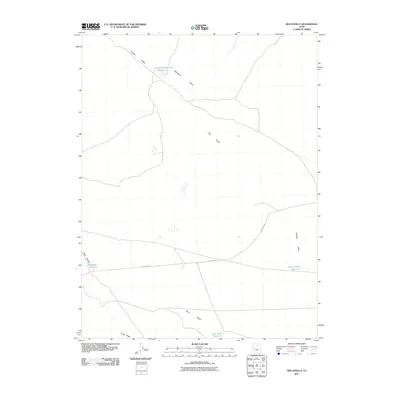 2011 Map of Red Knolls, 2011 Print