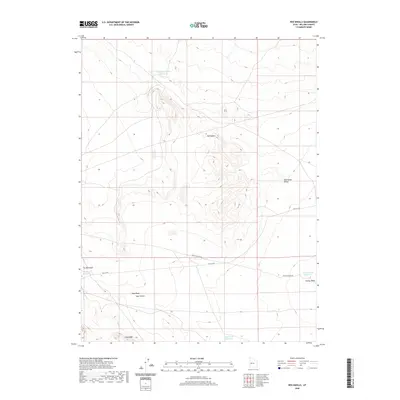 2020 Map of Red Knolls, 2020 Print