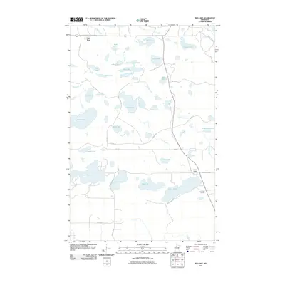 2010 Map of Red Lake, 2010 Print