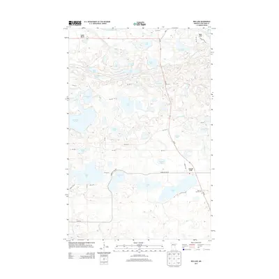 2013 Map of Red Lake, 2013 Print