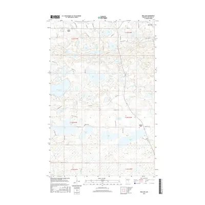 2016 Map of Red Lake, 2016 Print