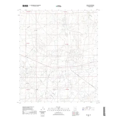 2020 Map of Red Lake, 2020 Print