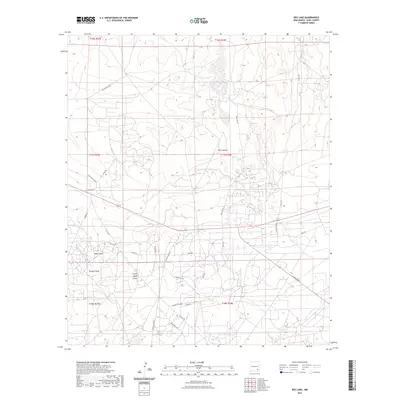 2023 Map of Red Lake, 2023 Print